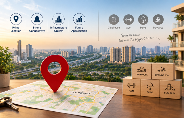 Long Term Property Investment in Gurgaon | Location First
