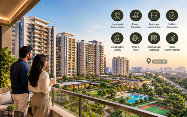 Premium Apartments in Sector 48 Gurgaon | 2026 Feature Guide