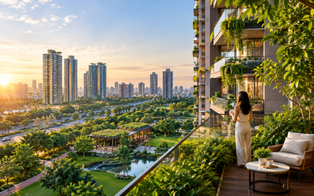 Green Spaces in High Rise Buildings: A Gurgaon Buyer Guide